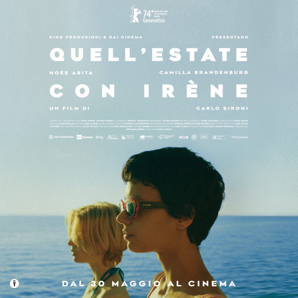 “Quell’estate con Irène” locandina del film di Carlo Sironi